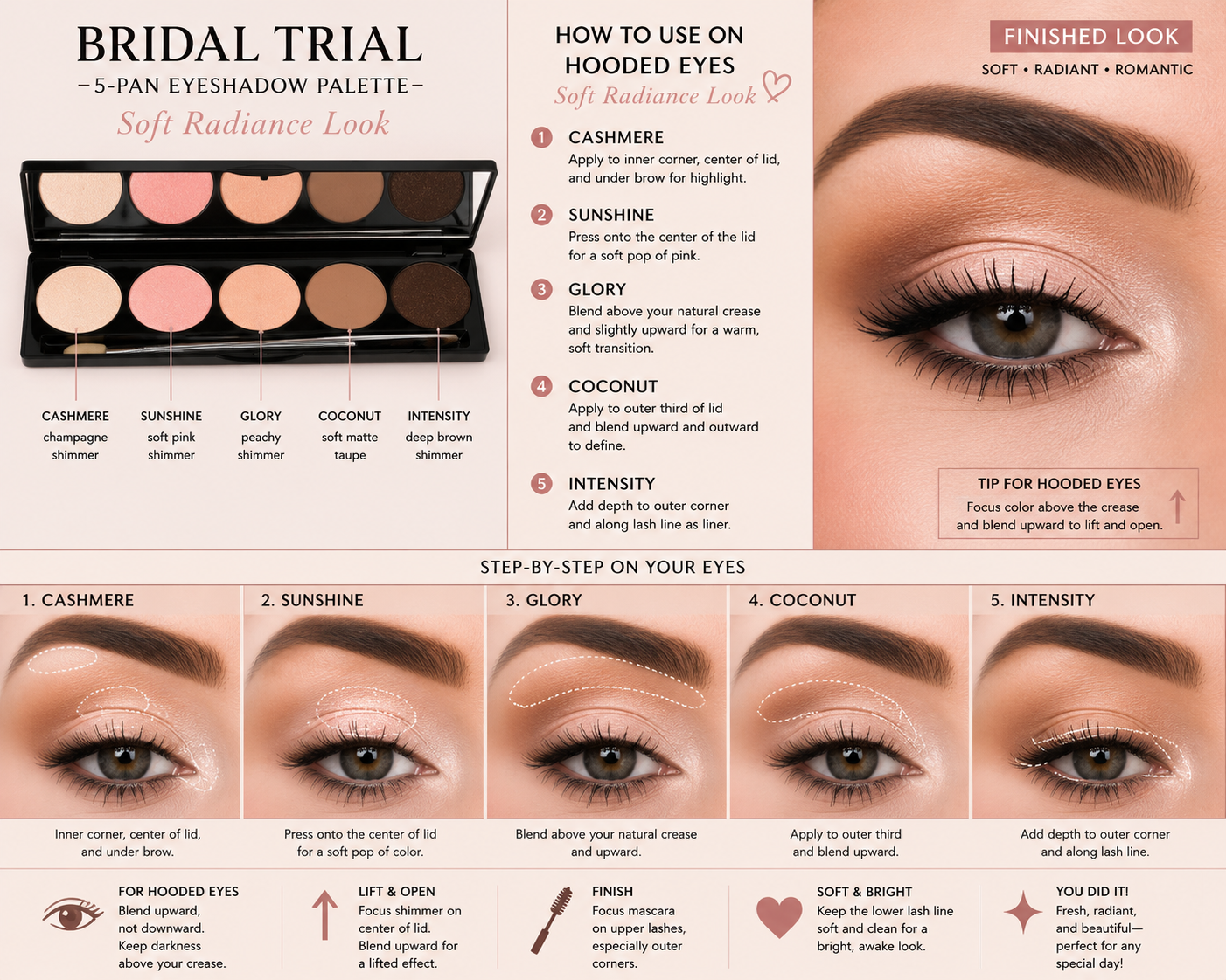 Bridal Trial™ Soft Radiant Lift Eyeshadow Palette