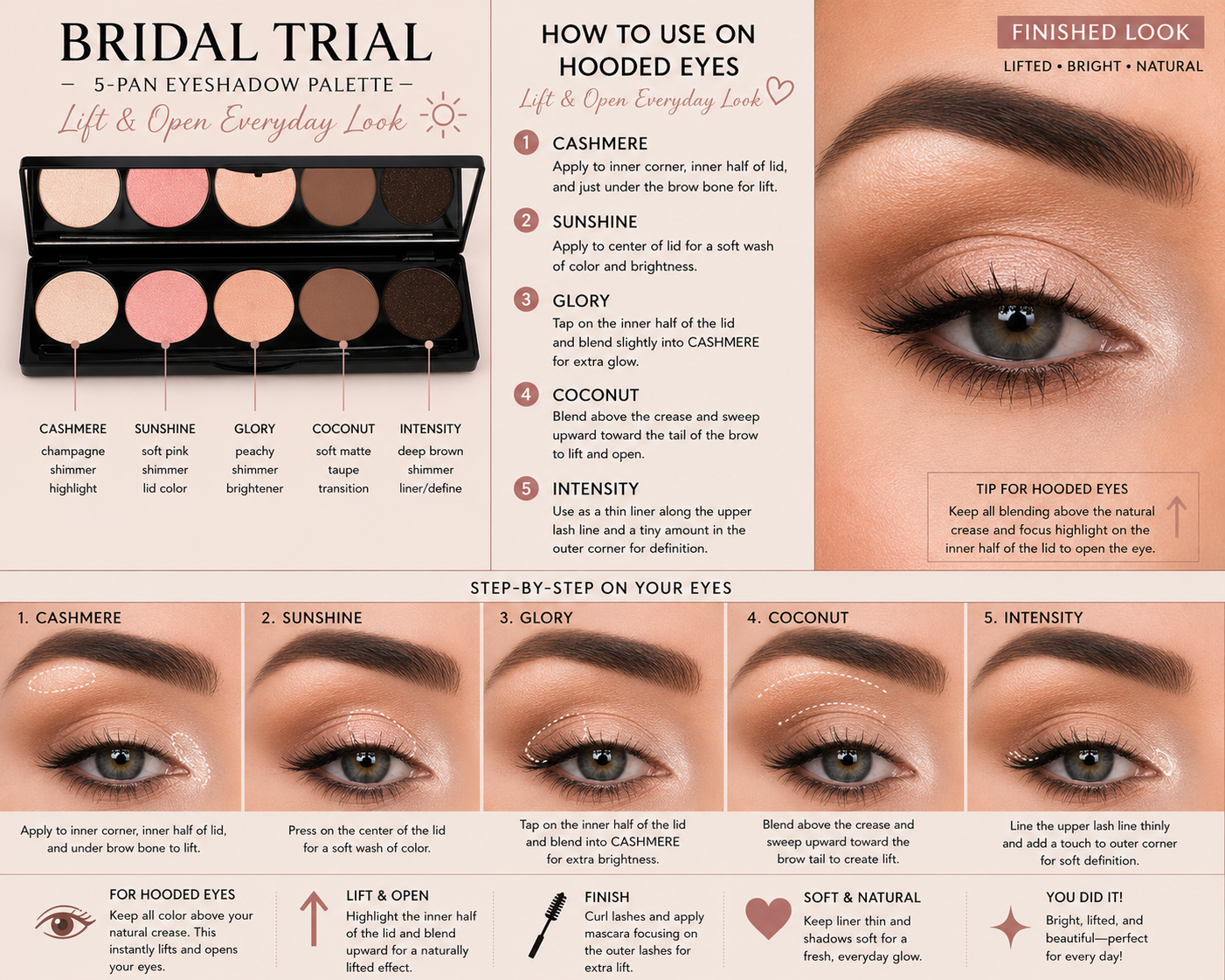 Bridal Trial™ Soft Radiant Lift Eyeshadow Palette