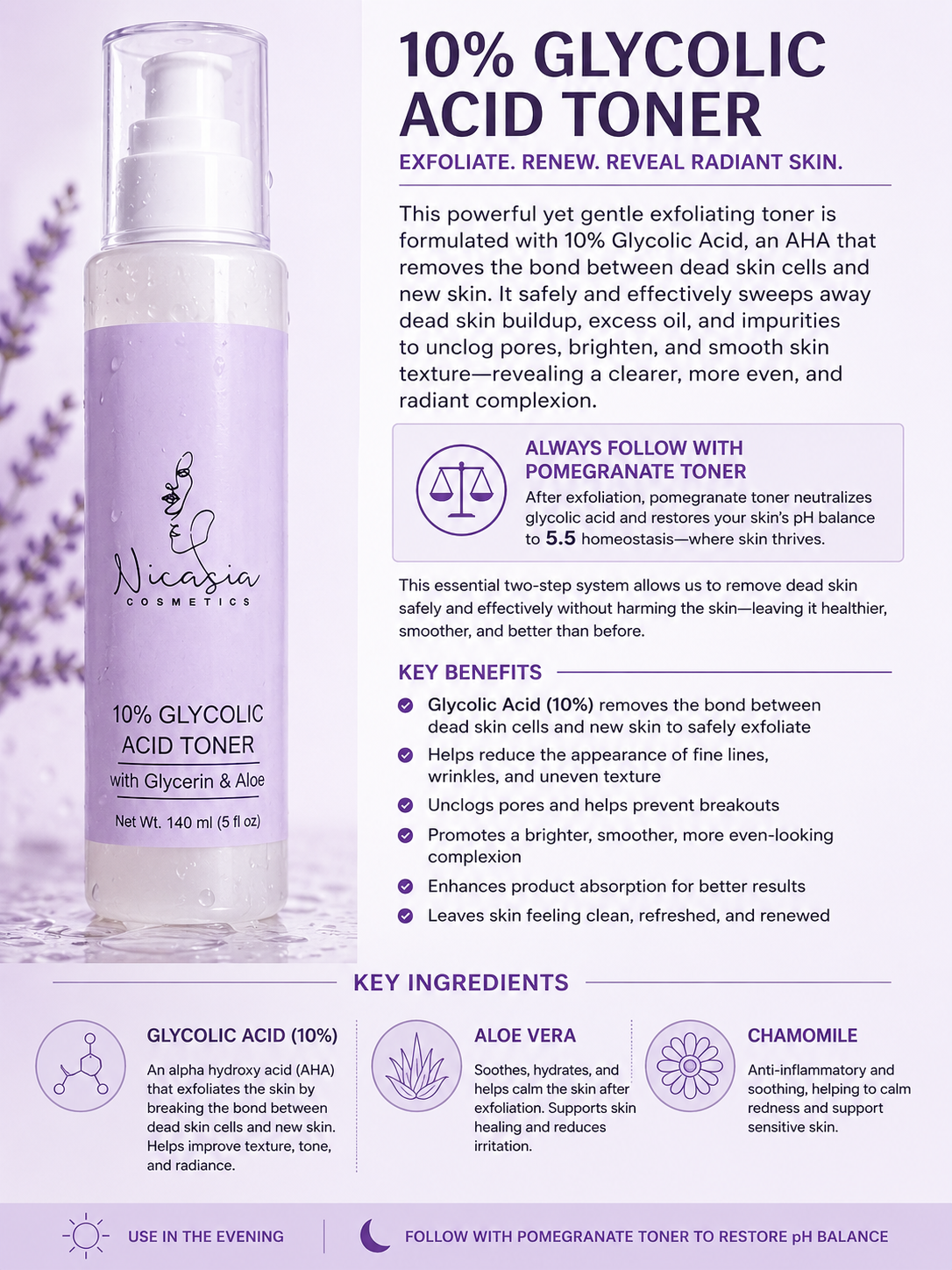 10% Glycolic Acid Toner