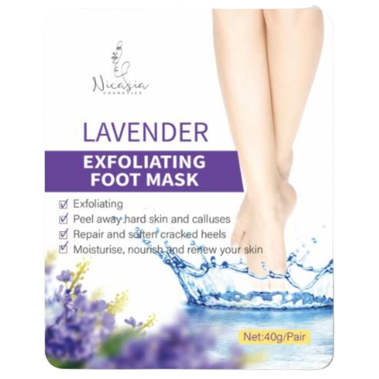Lavender Exfoliating Foot Mask