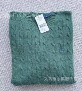 Ralph Lauren Cotton Cable-Knit Sweater