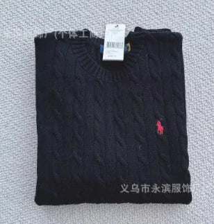 Ralph Lauren Cotton Cable-Knit Sweater