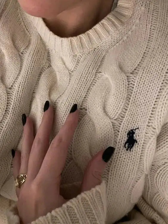 Ralph Lauren Cable-Knit Cotton Sweater