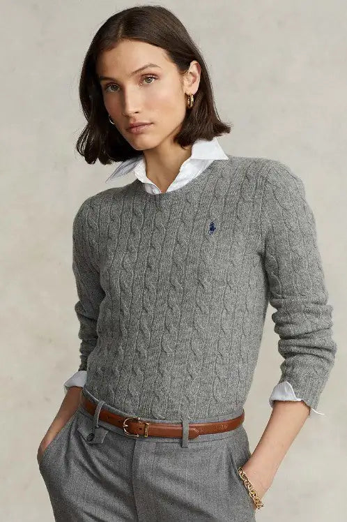 Ralph Lauren Cable-Knit Cotton Sweater