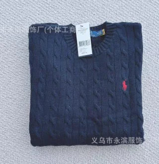 Ralph Lauren Cotton Cable-Knit Sweater