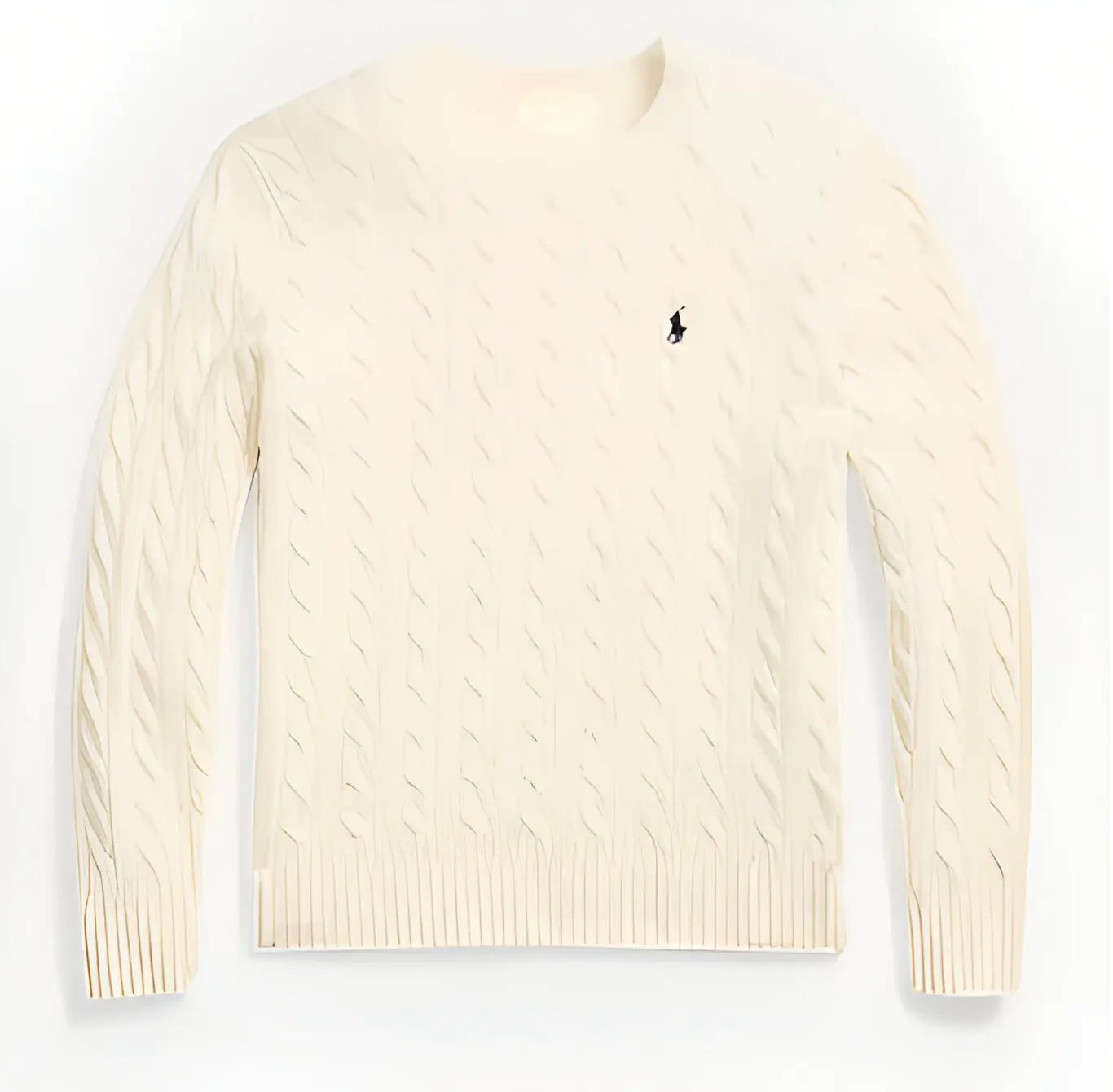 Ralph Lauren Cotton Cable-Knit Sweater