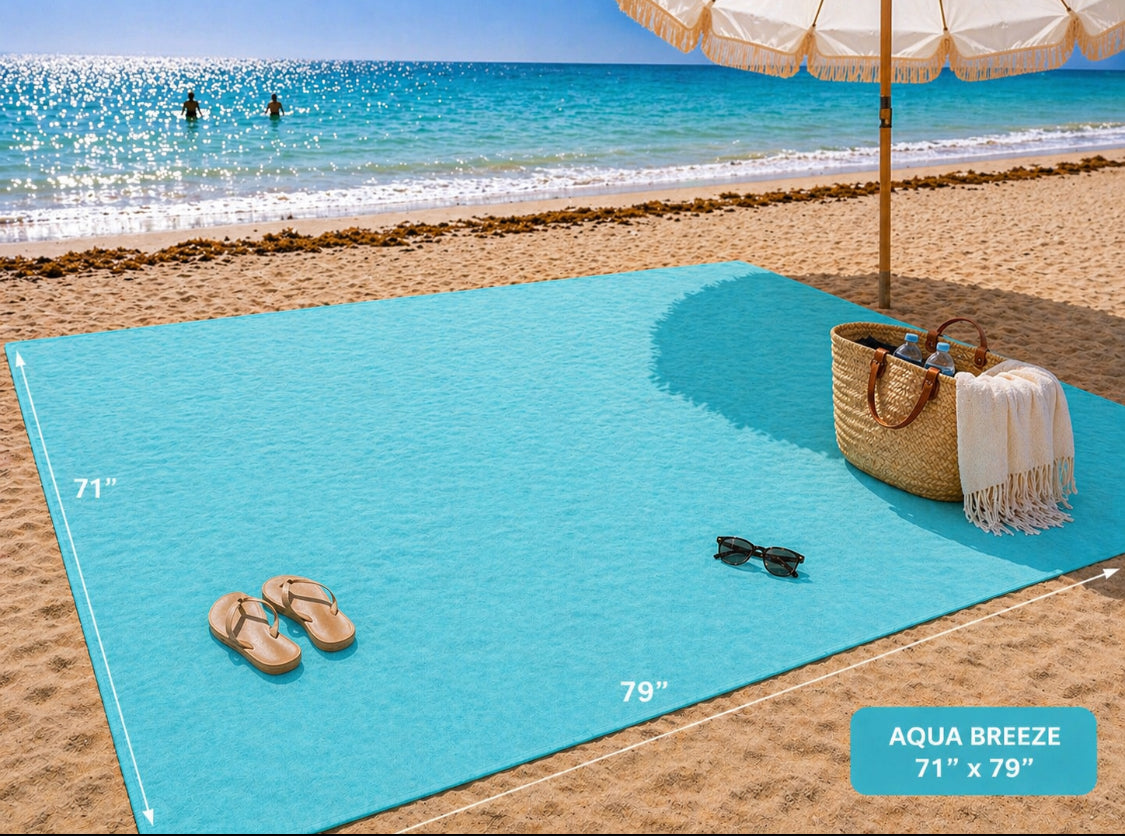 Luxe Ultra-Dry Oversized Beach Blanket Towel