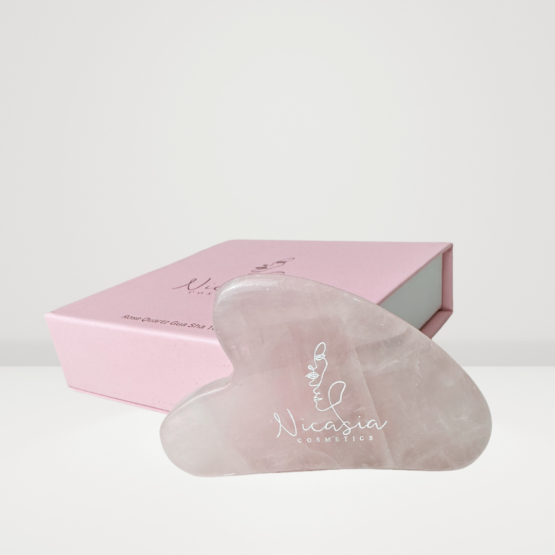 Pink Jade Gua Sha Tool