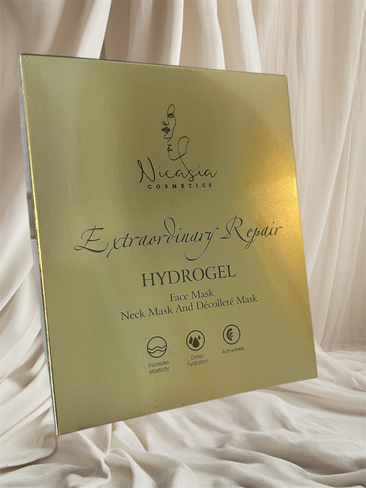 Hydrogel Face, Neck, and Chest Sheet Mask