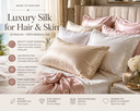 100% Mulberry Silk Ultra Luxe Beauty Pillowcase (22 Momme)
