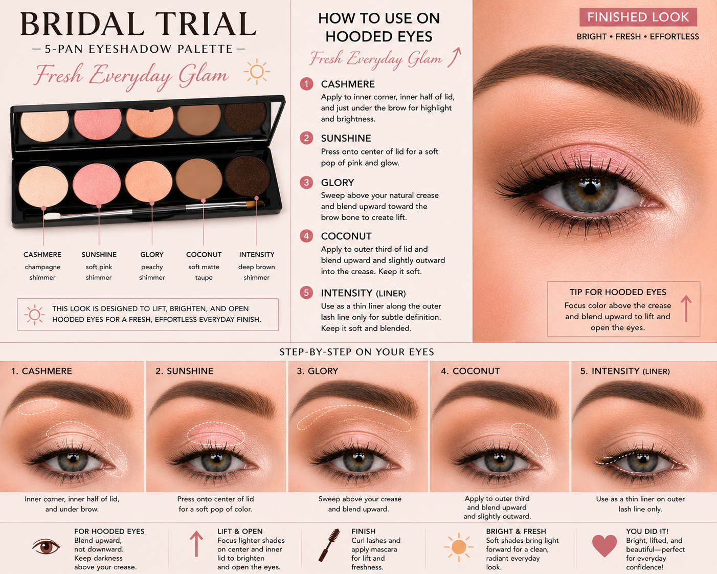 Bridal Trial™ Soft Radiant Lift Eyeshadow Palette