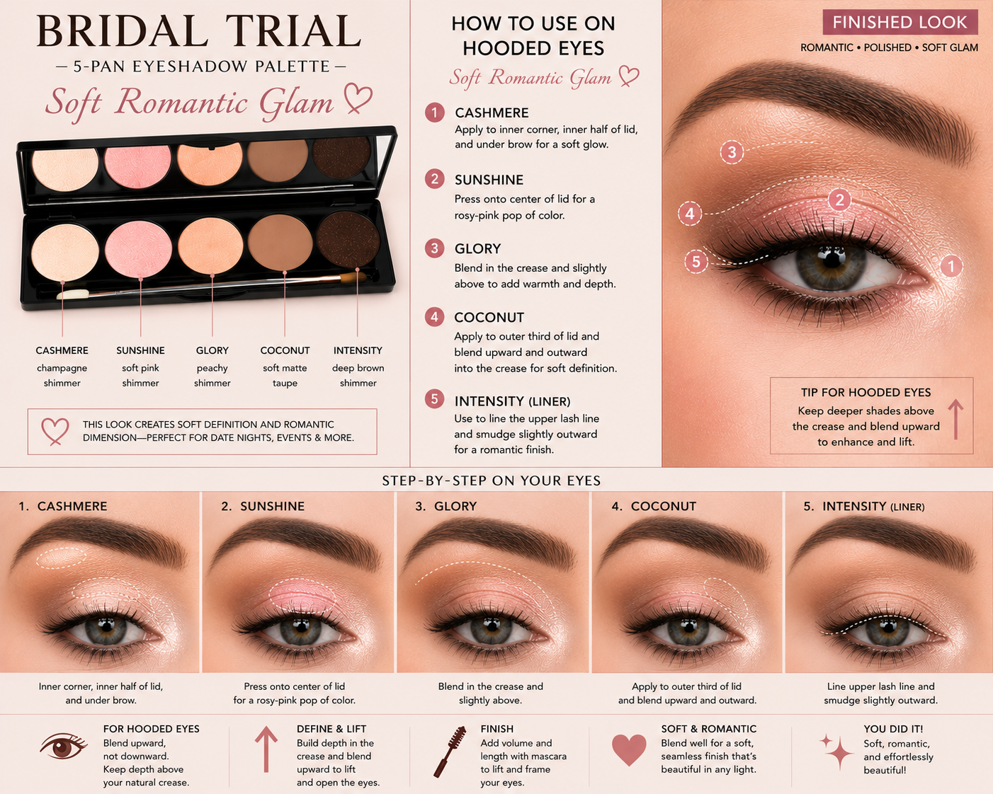 Bridal Trial™ Soft Radiant Lift Eyeshadow Palette