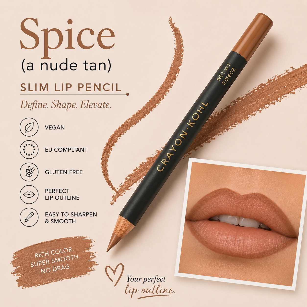 Spice Kohl Slim Lip Liner