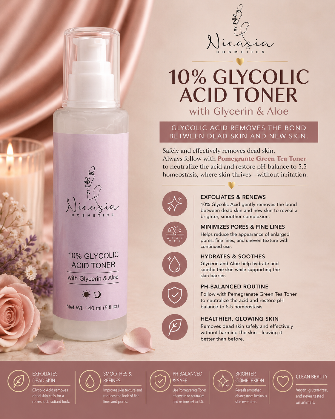 10% Glycolic Acid Toner