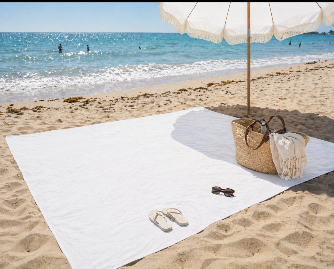 Luxe Ultra-Dry Oversized Beach Blanket Towel