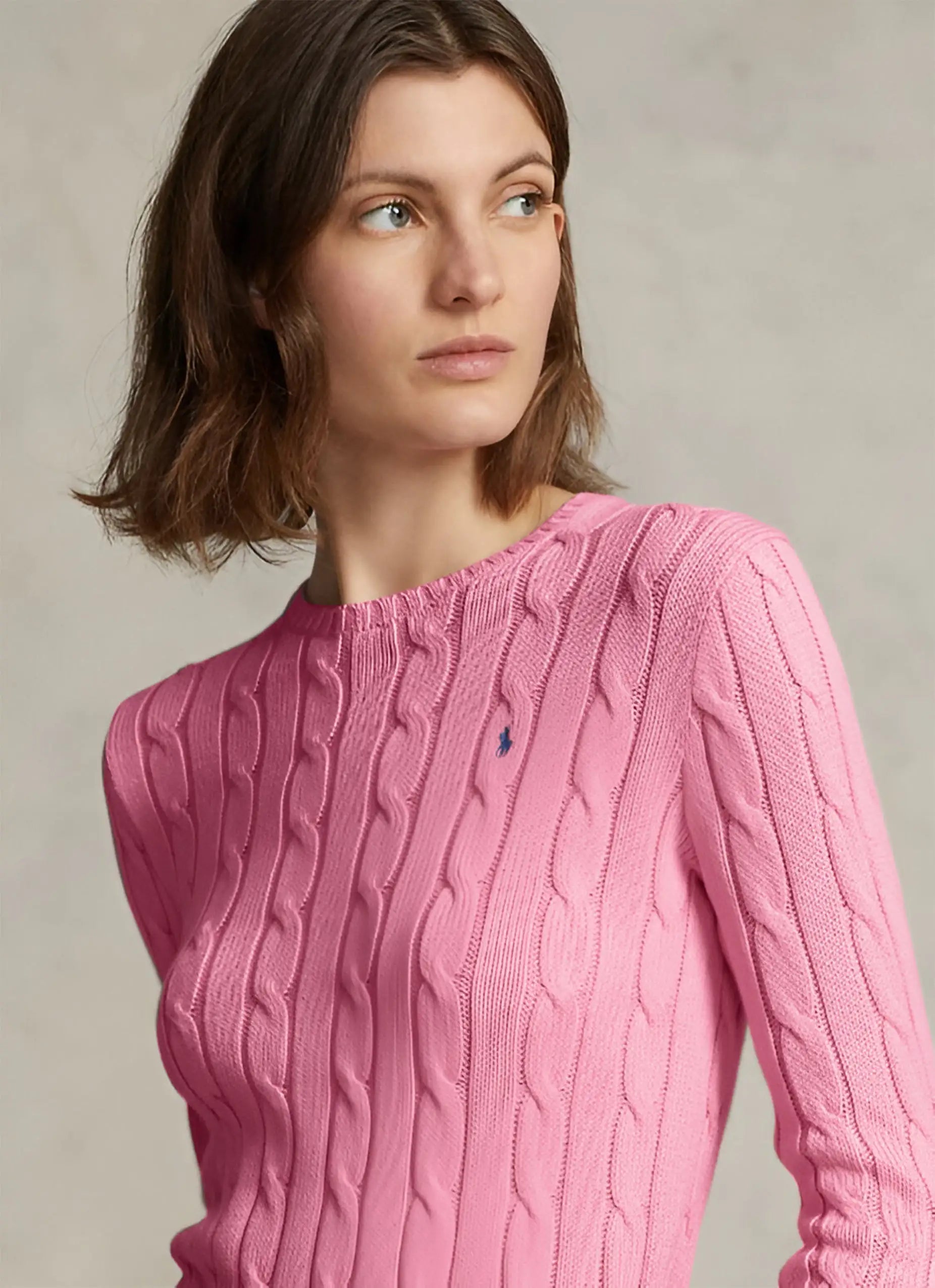 Ralph Lauren Cotton Cable-Knit Sweater