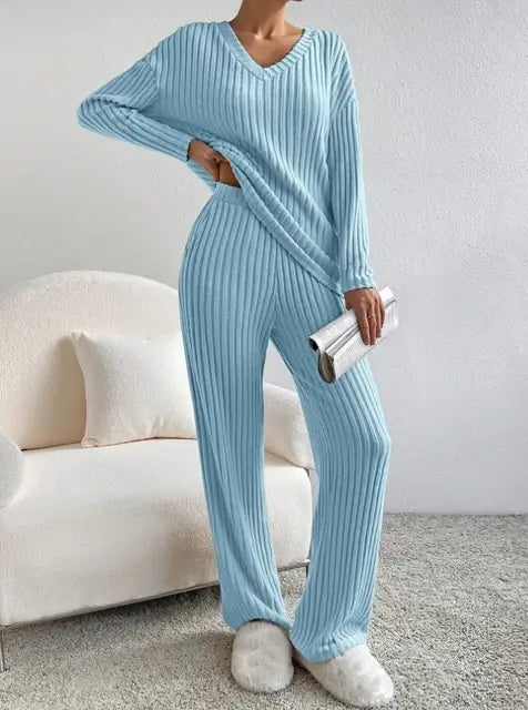 Casual 2-Piece Loungewear Set (Size Up)