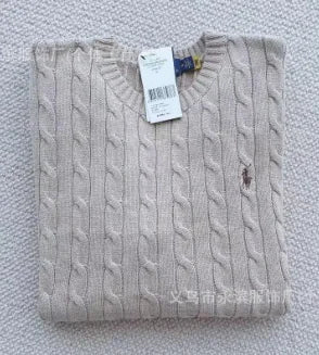 Ralph Lauren Cotton Cable-Knit Sweater