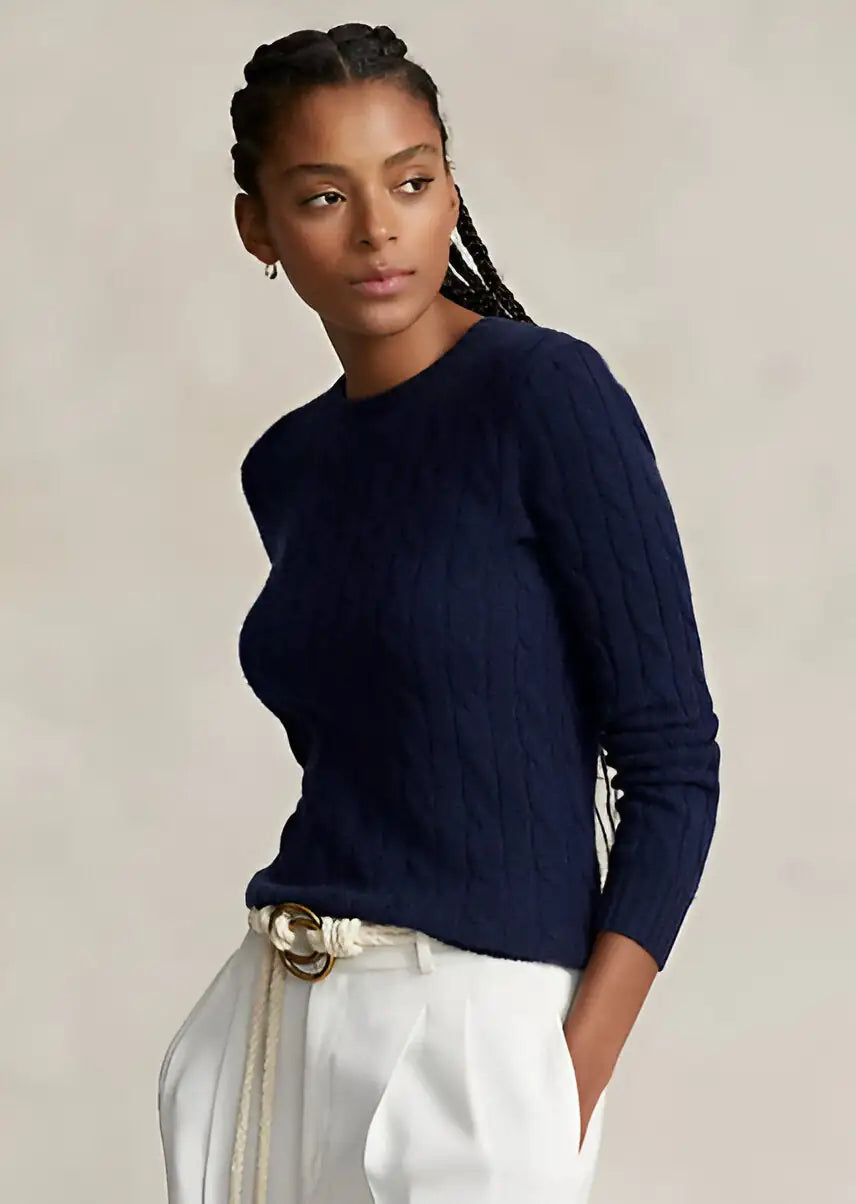 Ralph Lauren Cable-Knit Cotton Sweater