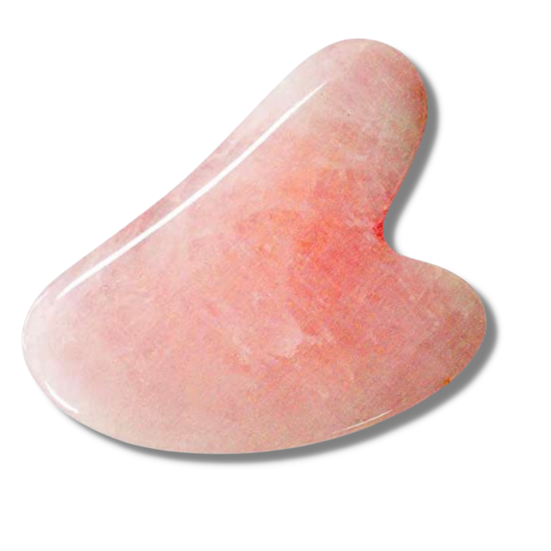 Pink Jade Gua Sha Tool